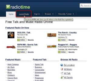 RadioTime 免費线上收听广播电台，全球中英文AM、 FM联播网
